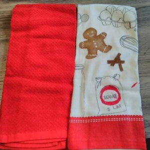 Holiday Kitchen Towels - NEW